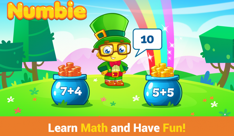 {Fun App} Basic Math Skills for School with Numbie on iTunes & Google Play