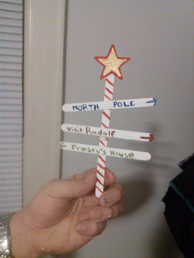 Which way to the North Pole?