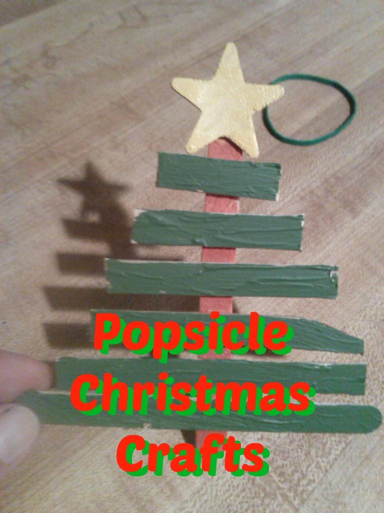 Popsicle Christmas Crafts