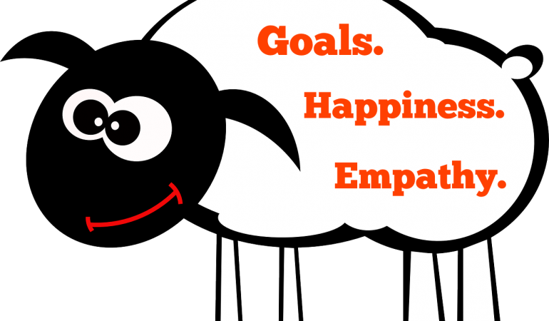 Goals. Happiness. Empathy.