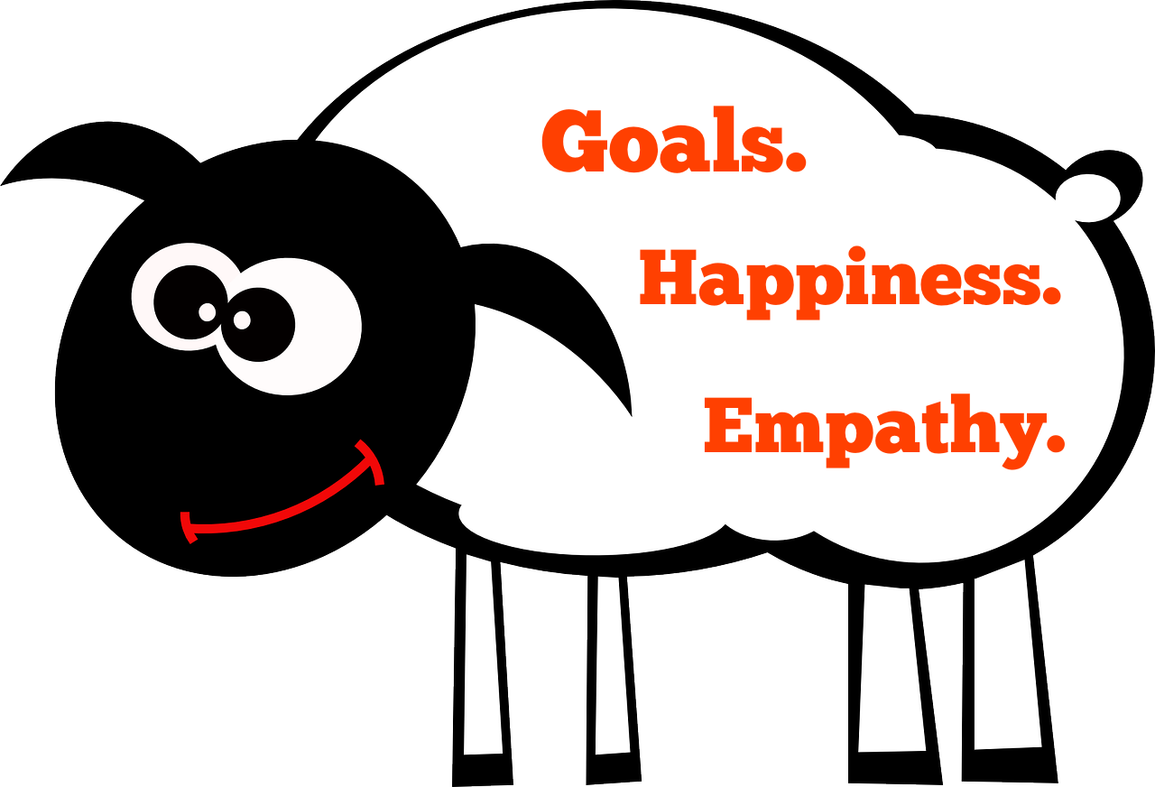Goals. Happiness. Empathy.