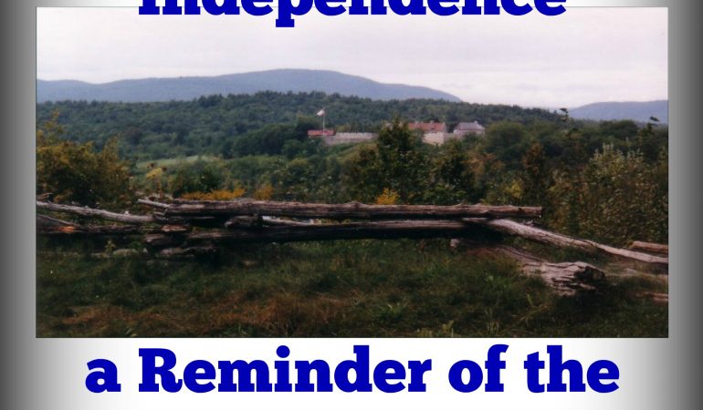 Mount Independence, a Reminder of the Revolutionary War in Vermont