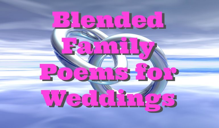 Blended Family Poems for Weddings
