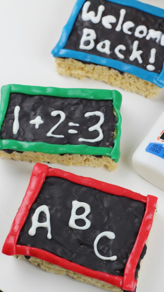 happily blended features Chalkboard Krispies