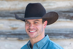 Man Wears a Cowboy Hat